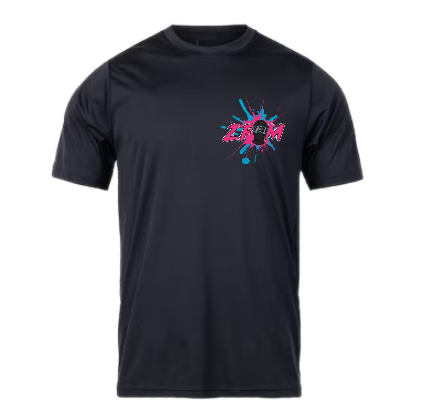 T-shirt hood life noir